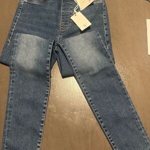 Good American Jeans Womens Stretch Fits Good Legs Skinny Mid Rise